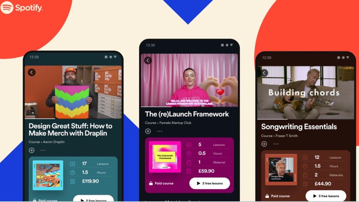 Spotify | Spotify online video courses | Spotify e-learning