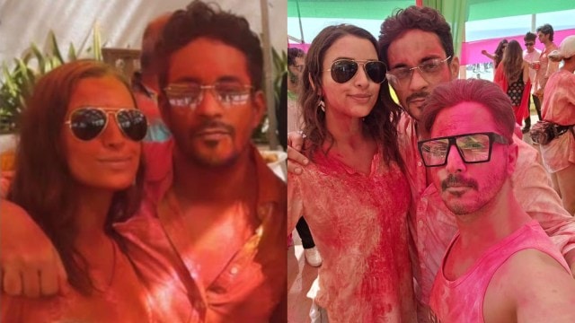 Tripti Dimri- Sam Merchant- Holi 2024