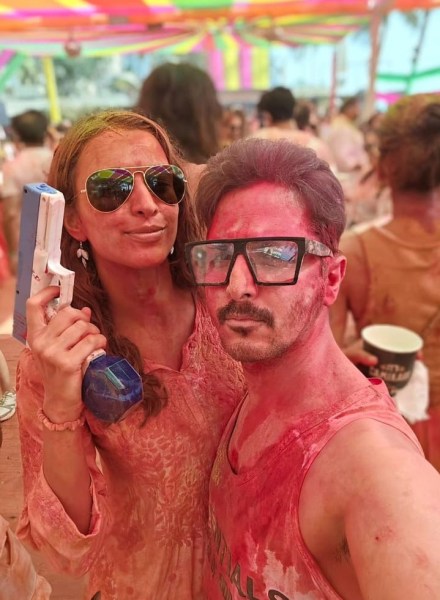 Tripti Dimri- water gun- Holi 2024