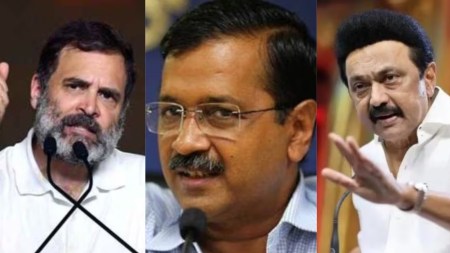 kejriwal arrest, arvind kejriwal arrest, rahul gandhi kejriwal arrest, sitaram yechury kejriwal arrest, delhi latest news updates, arvind kejriwal arrested, indian express news, delhi news