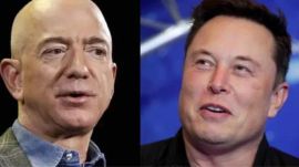 Jeff Bezos and Elon Musk
