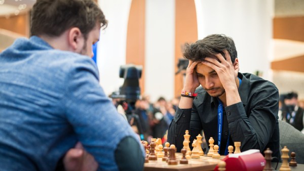 Vidit Gujrathi at FIDE Rapid and Blitz 2023 Rapid  via Lennart Ootes