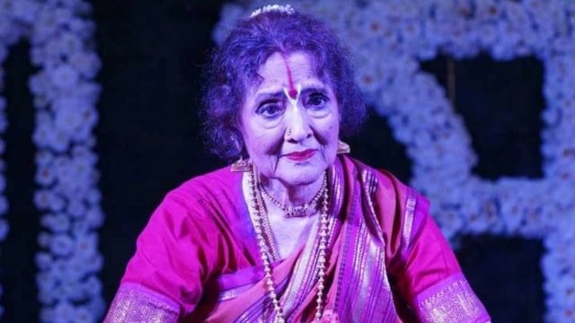 Vyjayanthimala at Ram Mandir, Ayodhya (Image_ screenshot from the video)