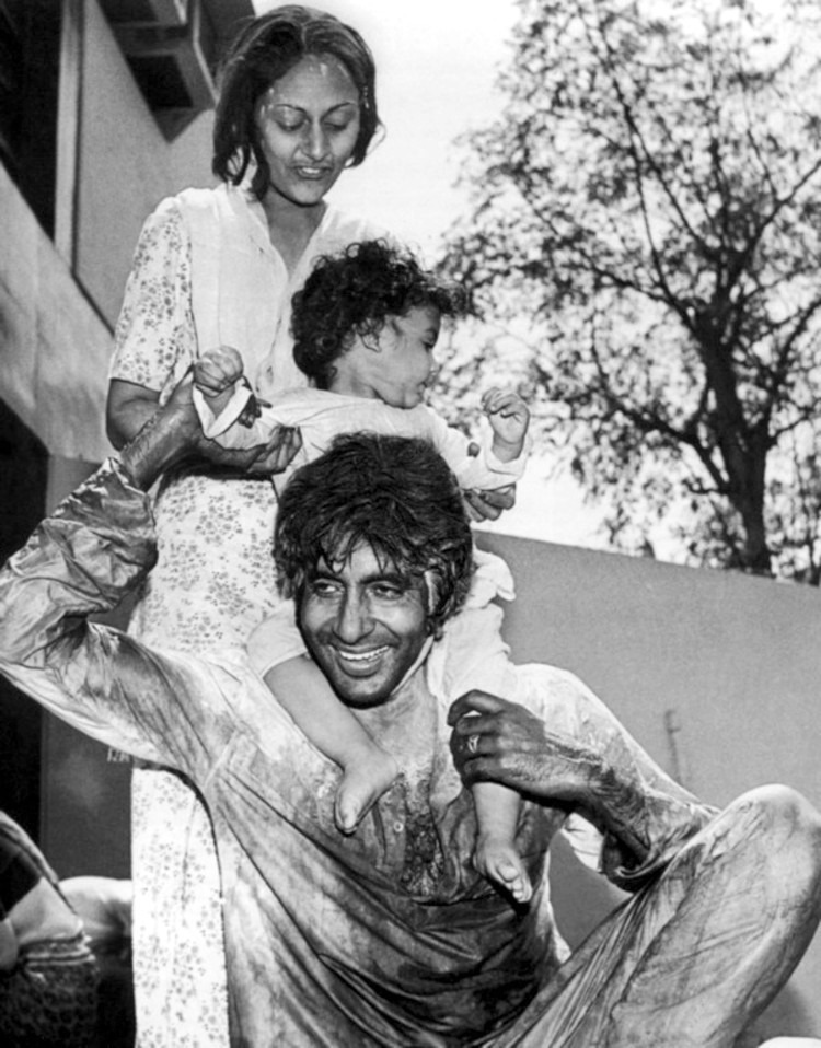 Amitabh Bachchan's Holi Celebrations
