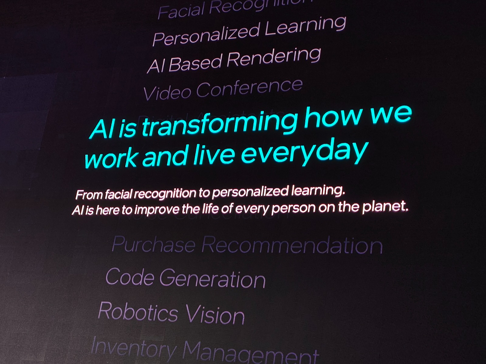 AI on device for Intel