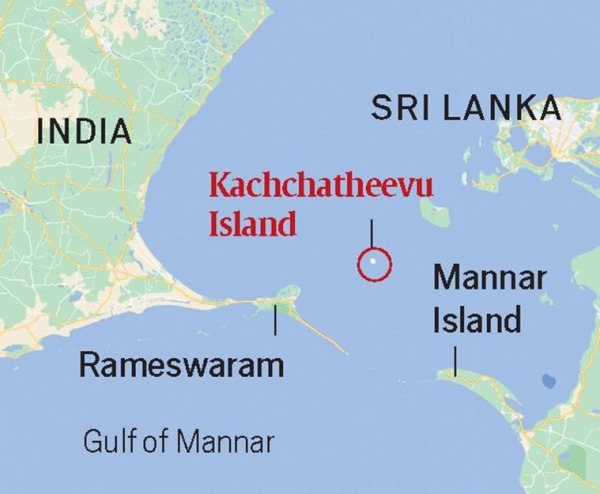 Katchatheevu Island is located in the Palk Strait between India and Sri Lanka - Power Corridors
