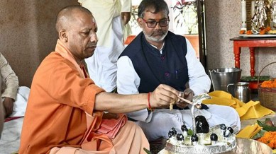 Yogi Adityanath, Uttar Pradesh, womens security, womens dignity, UP women, women self-reliance, Mahayogi Gorakhnath University, Maharana Pratap Siksha Parishad, indian express news