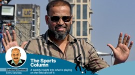 TMC candidate for the upcoming Lok Sabha elections Yusuf Pathan during a rally, in Kolkata
