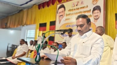 former telecom minister A Raja