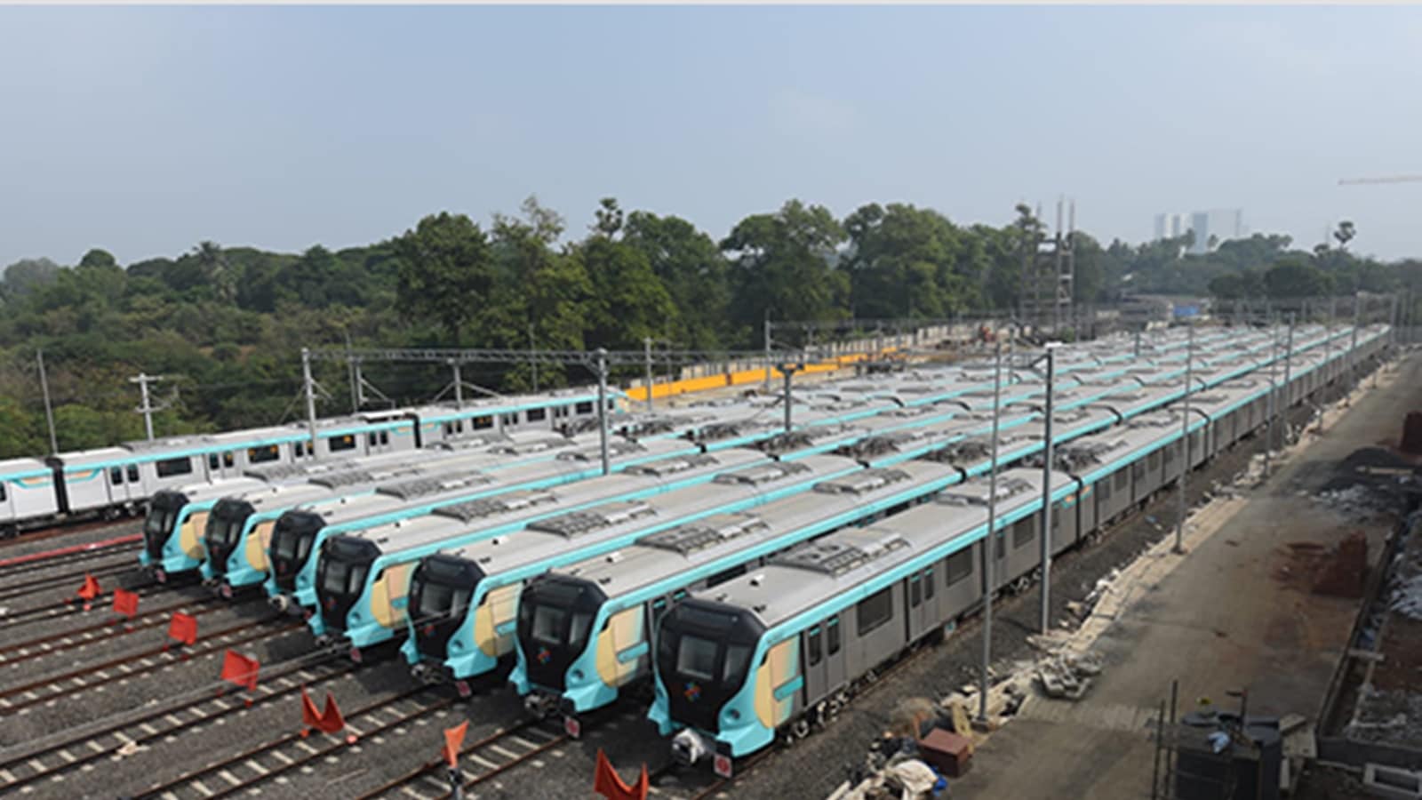 Mumbai Metro Line 3 update: Integrated trial run on underground route ...