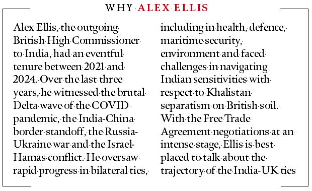 British High Commissioner Alex Ellis 