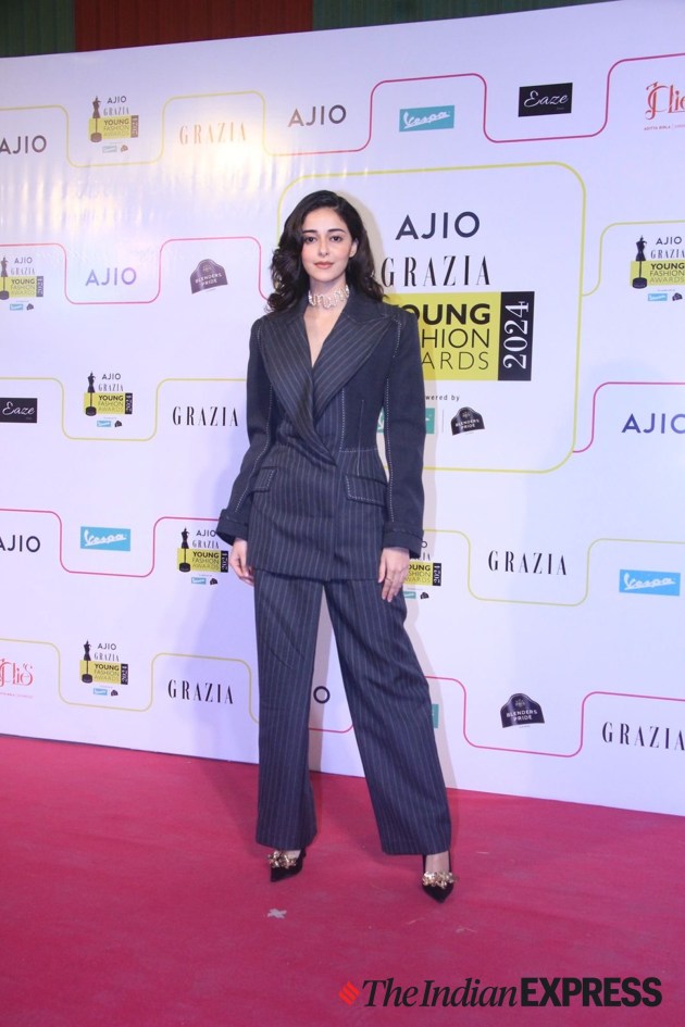 Ajio Grazia Young Fashion Awards 2024 red carpet, Ajio Grazia Young Fashion Awards winners, Best dressed celebrities Ajio Grazia Young Fashion Awards, Red carpet fashion India 2024