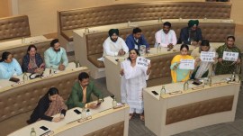 chandigarh, mayor announcement, maiden speech, mohalla clinics, libraries, indian express