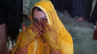 All attendees agreed that Misbah’s pre-wedding festivities had brought life back to Gulberg Society. (Express Photo by Sohini Ghosh and Rijit Banerjee)