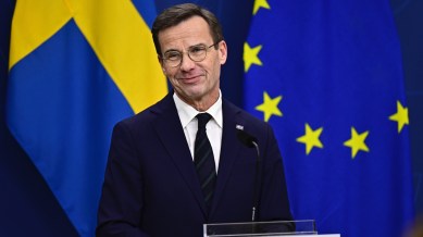 Sweden's PM Ulf Kristersson