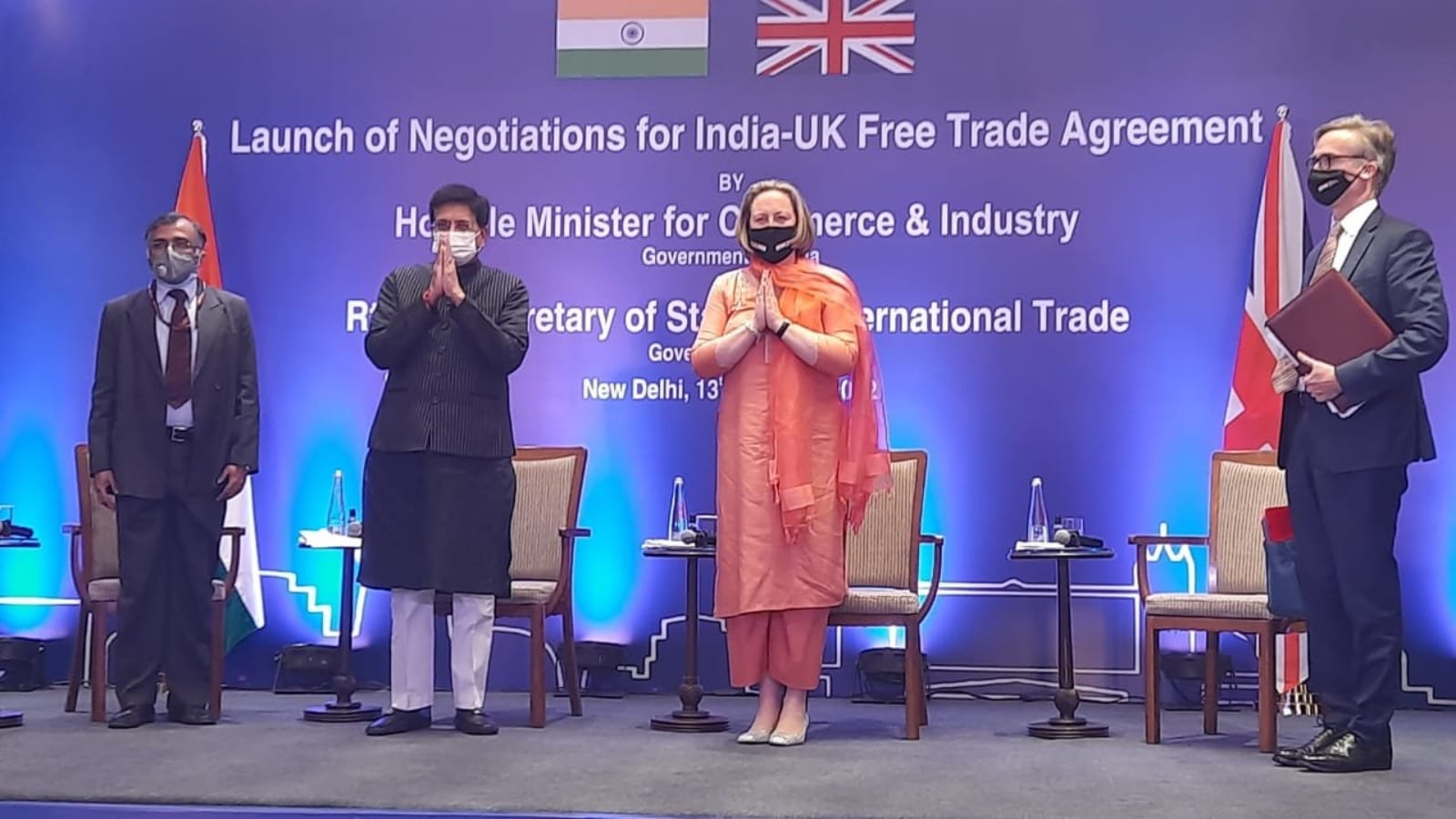 Talks are also progressing on the proposed bilateral investment treaty (BIT). India and the UK launched the talks for a free-trade agreement (FTA) in January 2022. (ANI Photo)