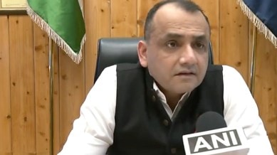 Uttarakhand Congress has requested that Director General of Police (DGP) Abhinav Kumar also be removed from his post, saying that his “closeness to the ruling party is well known”. (Screengrab/ANI)