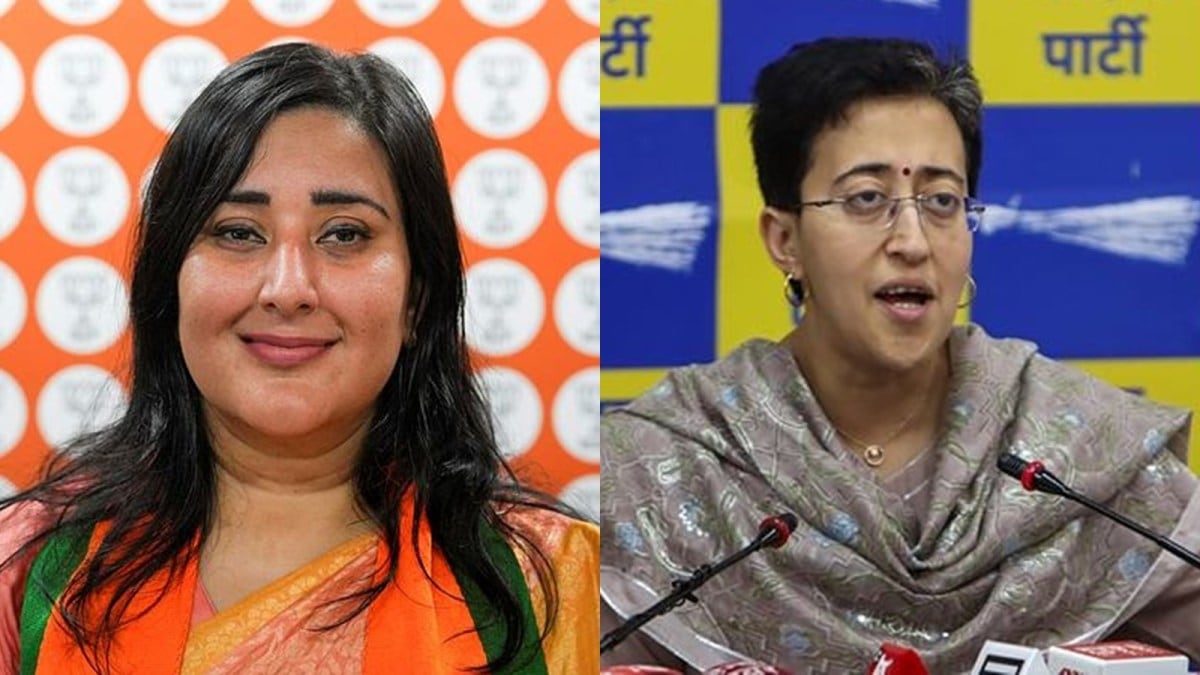 AAP claims BJP's Bansuri Swaraj defends 'anti-national forces in court';  she hits back | Delhi News - The Indian Express