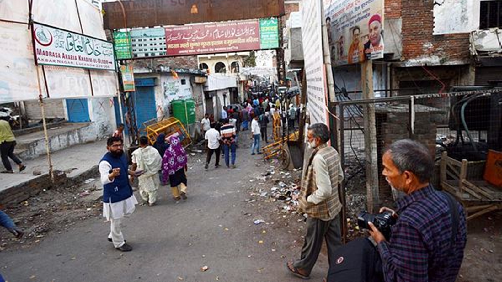 Lucknow police book residents for stone pelting during demolition drive - Vimarsana News