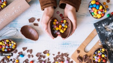 easter, easter eggs, chocolate, children, health