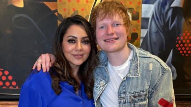 gauri khan and ed sheeran