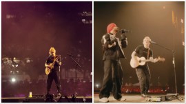 Ed Sheeran performed with Diljit Dosanjh and Armaan Malik at his recent concert in Mumbai