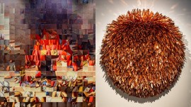 Mirror/Maze: Echoes of Song, Space and Spectre exhibition, Kiran Nadar Museum of Art (KNMA) Noida exhibition, Modern and contemporary art exhibition in Delhi NCR