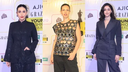 Ajio Grazia Young Fashion Awards 2024 red carpet, Ajio Grazia Young Fashion Awards winners, Best dressed celebrities Ajio Grazia Young Fashion Awards, Red carpet fashion India 2024