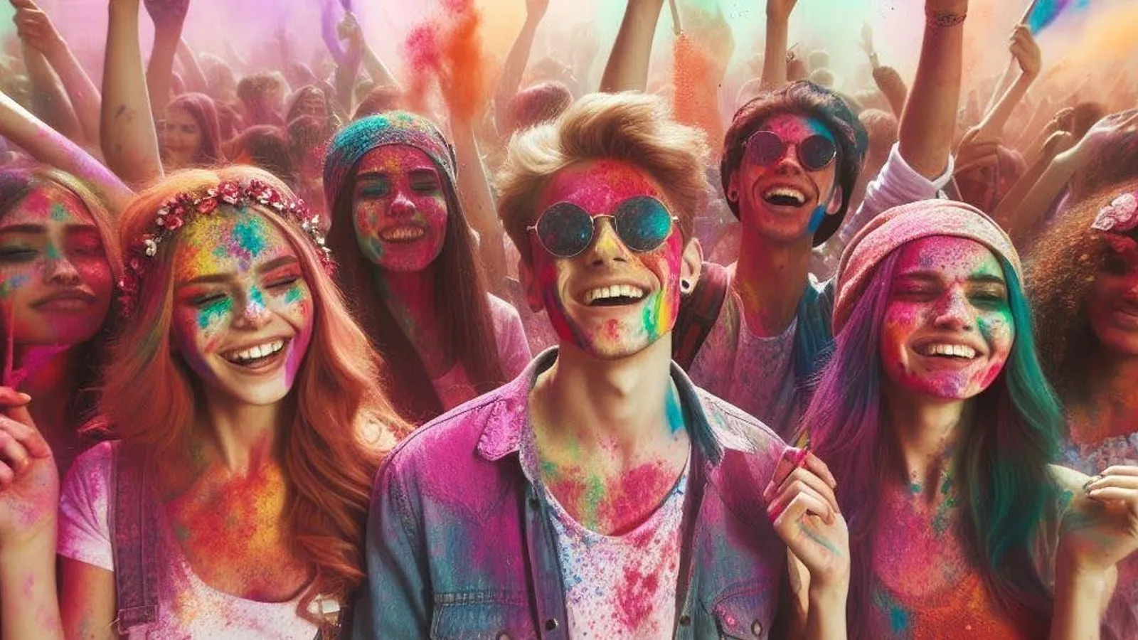 Holi 2024 How to send personalised Holi stickers and photos on