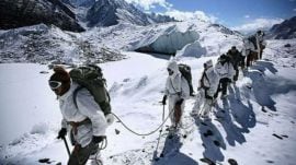 indian army in siachen glacier