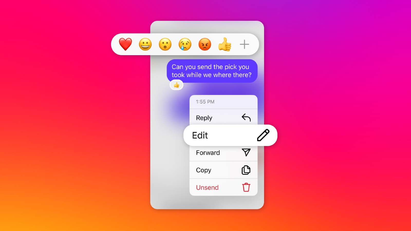Instagram introduces 15-minute edit window for DMs