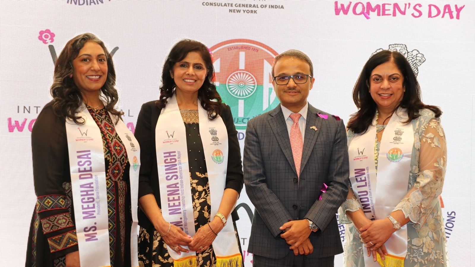 Four Prominent Women Honoured By Indian Consulate, Diaspora ...