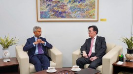 jaishankar, korea, indian express