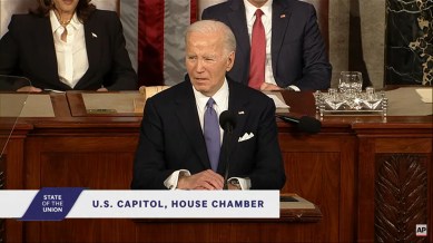 State of the Union Address 2024 Live Updates: US President Joe Biden delivers his address before a rare joint session of the House of Representatives and the Senate. (AP)