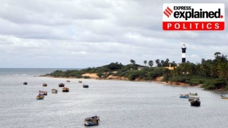 Fishermen from Rameswaram (pictured) routinely cross the Katchatheevu island and consider the area their traditional fishing terrritories.