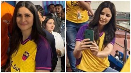 Katrina Kaif has heartwarming interactions with fans at Women's Premier League match