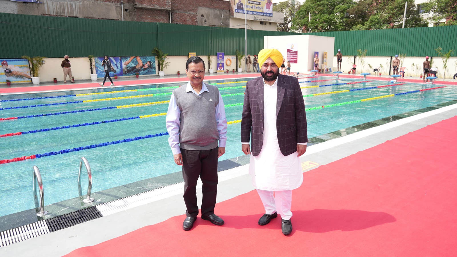 Arvind Kejriwal Opens First Govt School With Swimming Pool In Punjab ...