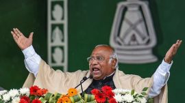 Congress President Mallikarjun Kharge