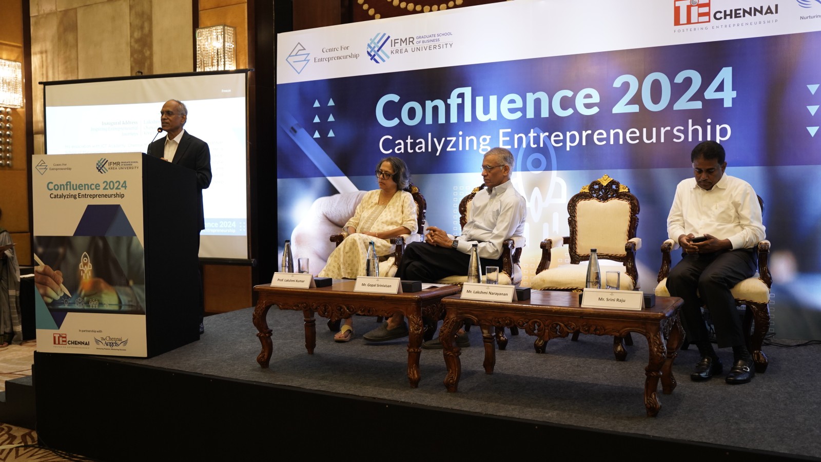 The Krea University conclave featured programmes including panel discussions and interactive sessions