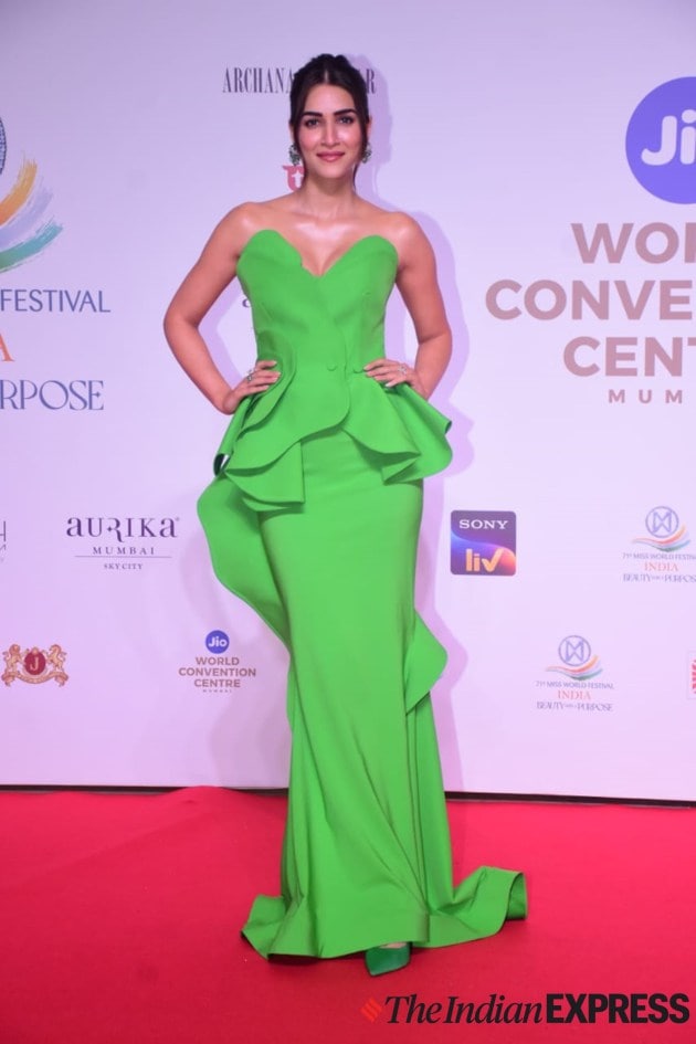 Miss World 2024 red carpet highlights, Miss World 2024 India red carpet fashion, Bollywood celebrities at Miss World 2024, Best dressed at Miss World 2024