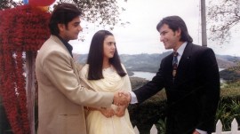 Chandrachur Singh, Preity Zinta, and Saif Ali Khan in Kya Kehna.