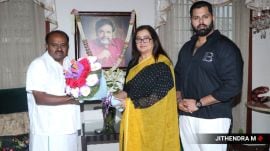 H D Kumaraswamy termed the meeting ‘cordial’ and said that he discussed several issues with the MP.