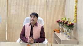 Minister of State for Health Narendra Shivaji Patel