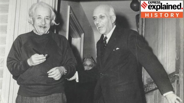 Einstein Nehru