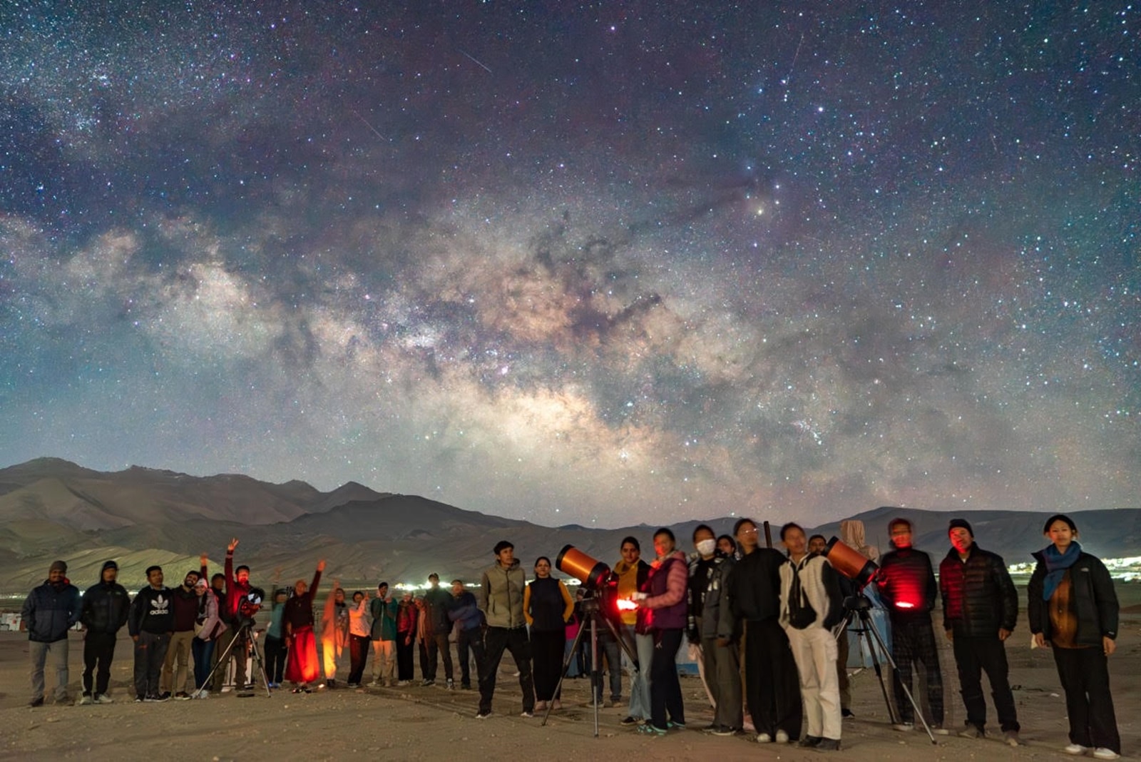 Armed with telescopes, 24 young Ladakhis are on a mission to protect ...