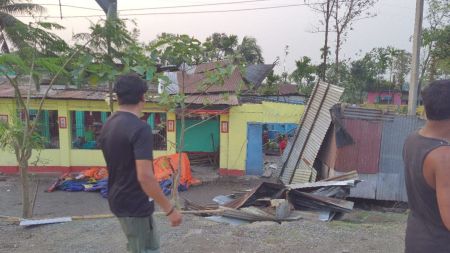 Affected people are being shifted to safer places.