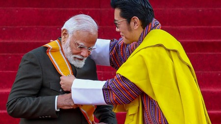 Bhutan PM Modi award