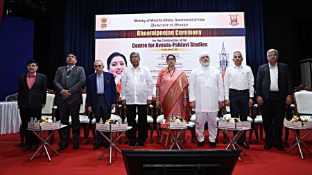 Bhoomi pujan ceremony