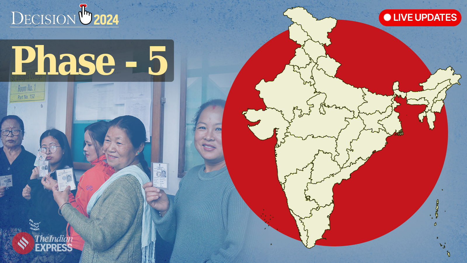 Lok Sabha Elections 2024 Phase 5 Know date of voting, constituencies