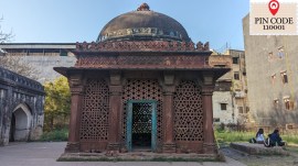 Hazrat Yusuf Qattal, Hazrat Yusuf Qattal dargah, Saket Lodhi era shrine, South Delhi, Lodhi era sufi saint, Mughal emperor Babur, Mughal empire, Historian Rana Safvi, delhi historical structures, Holi, indian express news